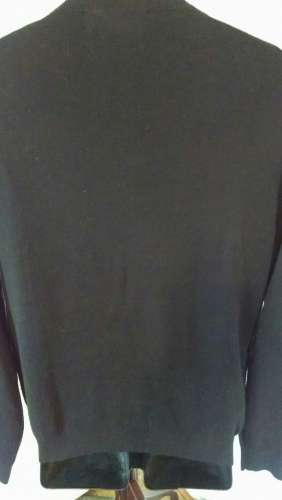 POLO RALPH LAUREN V-NECK SWEATER MENS Sz M BLACK SOLID LONG SLEEVE COTTON CASUAL Best Clothing Deals